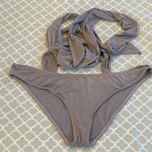Vintage Frederick’s of Hollywood Tie Me Up Naughty Knickers XL Gray
